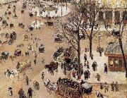 Camille Pissarro Francis Square Theater Spain oil painting artist